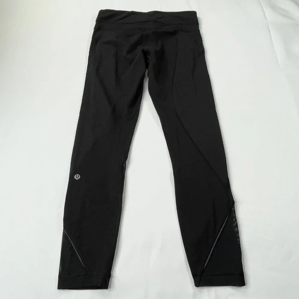 Lululemon Run Inspire Tight II Legging Black Womens 6